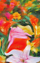 Arte floral abstrata
