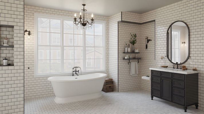 Modern bathroom