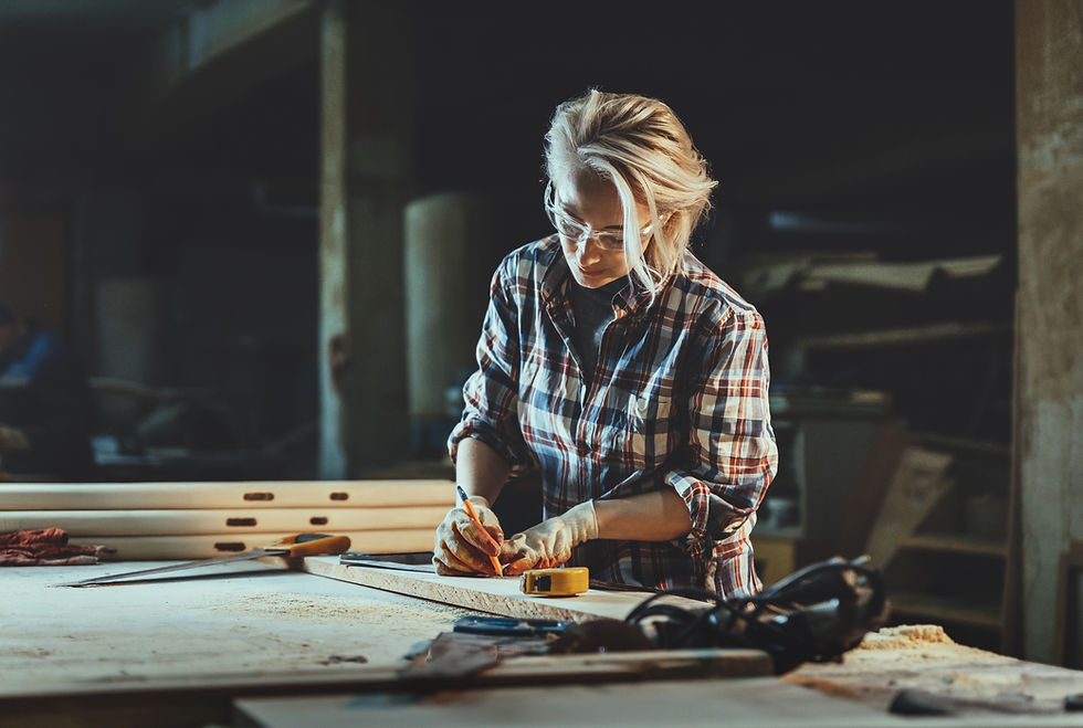 Woman in Workshop