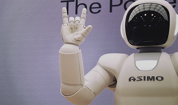 Robot Demonstrating Gesture