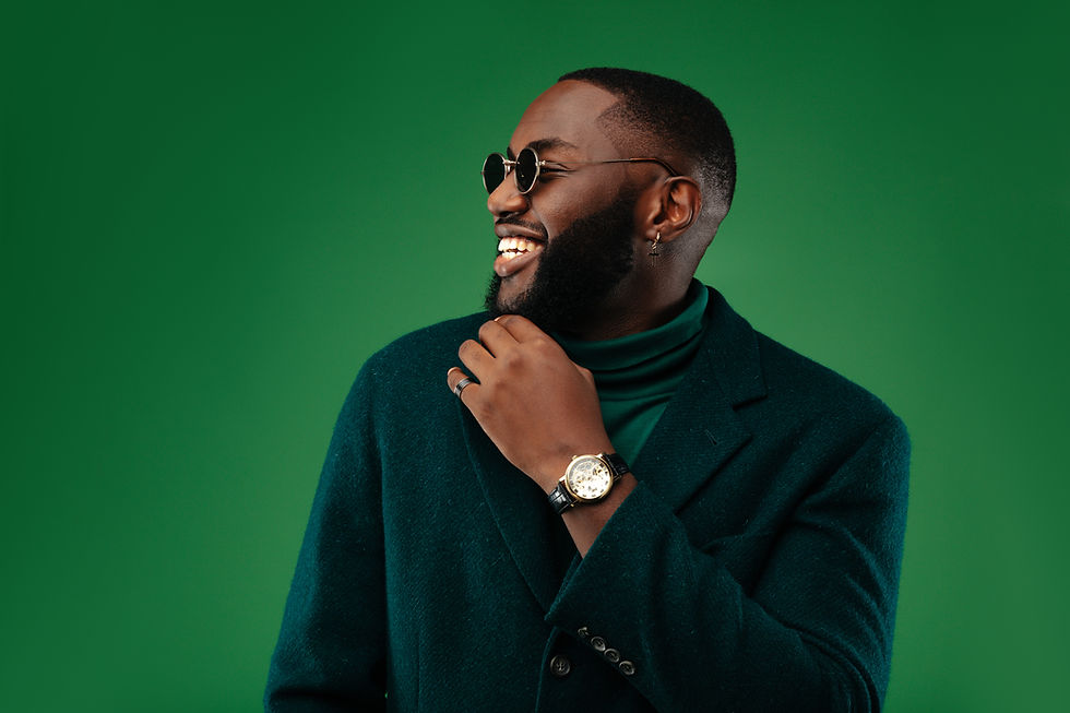 Stylish Man Smiling