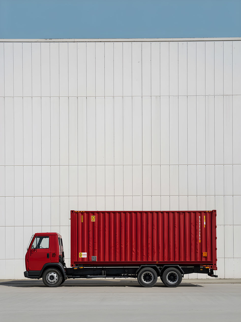 Red Cargo Truck
