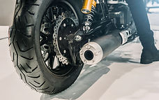 Motorrad Rad Nahaufnahme