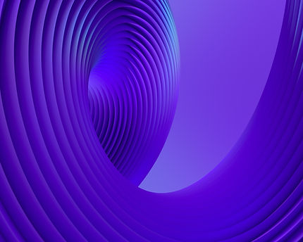 Purple Curved Shape