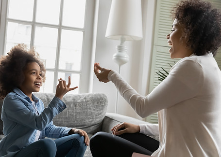 Happy Family Interaction