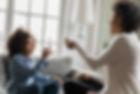 Mother and Daughter Communicating