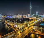 Nighttime in Berlin