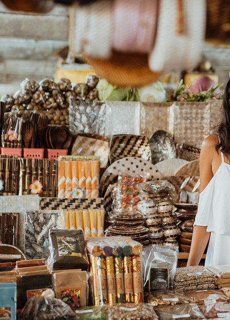 Market Stall Smiling