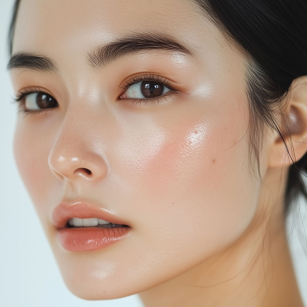 Close-Up Beauty Portrait