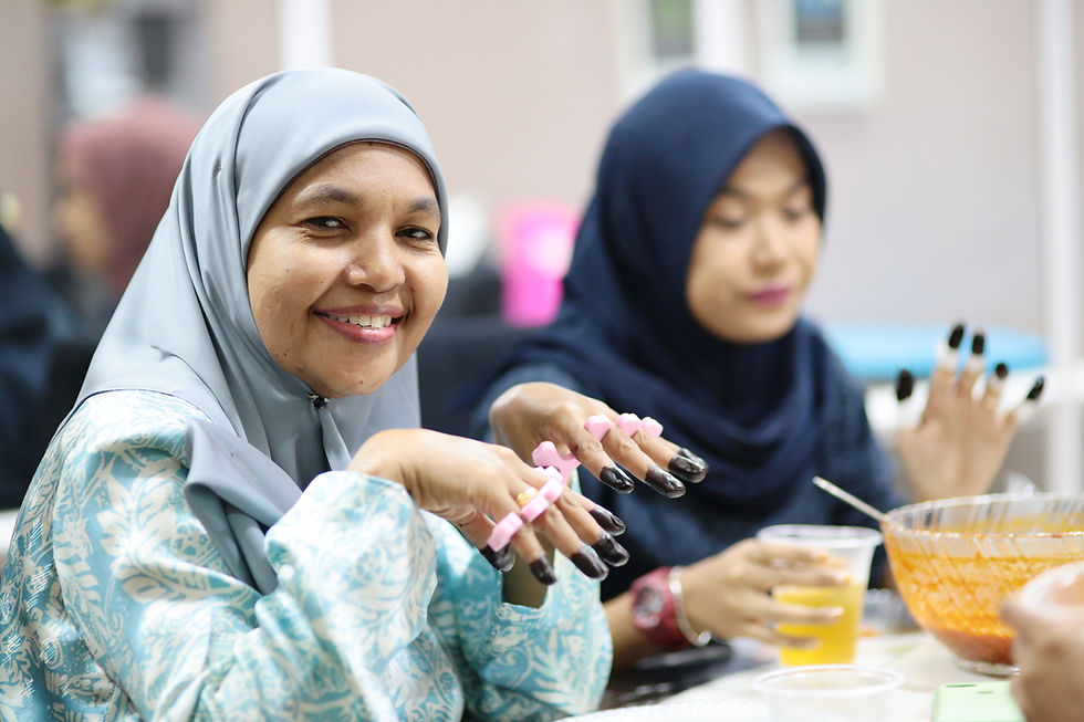 Women Enjoying Gathering