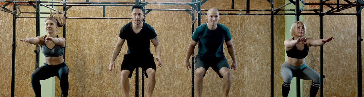 Squats jump