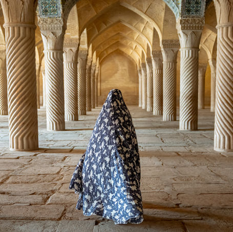 She Wears a Blue Headscarf
