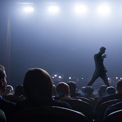 Performer on Stage