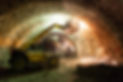 Welding Sparks in the Tunnel Construction