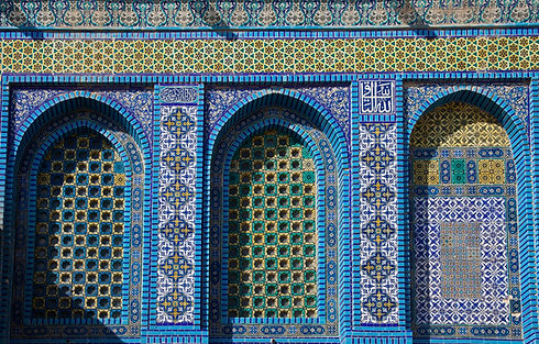 Intricate Tile Facade