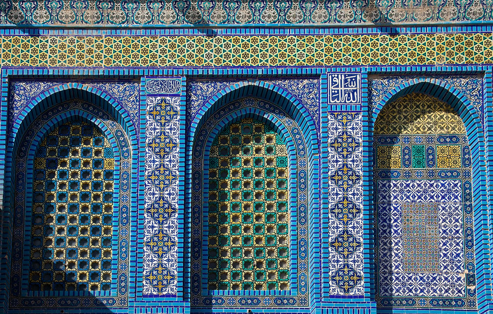 Intricate Tile Facade