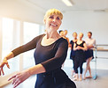Scène de cours de ballet