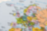 Photo of a map of Europe