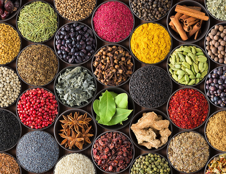 Various Indian Spices