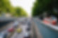 Cars in traffic