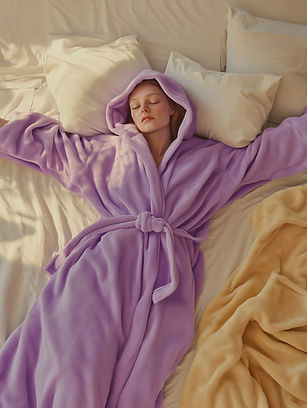 Woman in Purple Robe