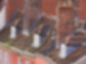 Old slated rooftops and chimneys