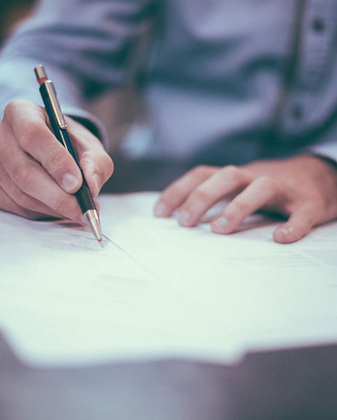 Signing a Contract