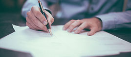 Signing a Contract