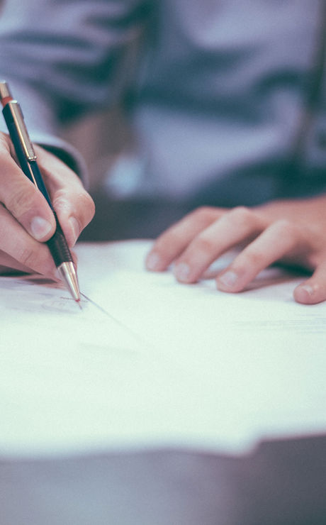 Signing a Contract