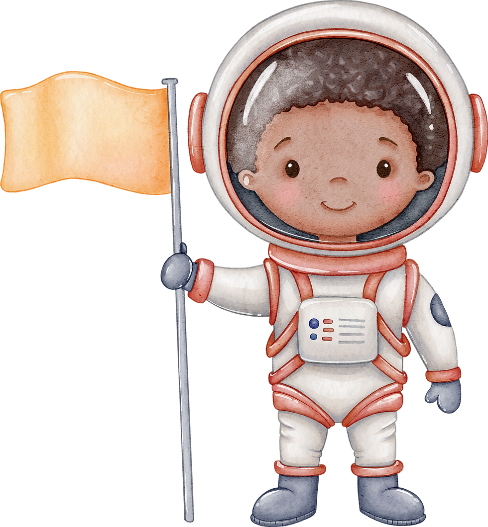 Cute Astronaut Drawing