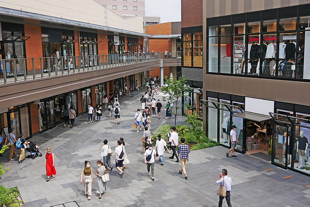 Outdoor Shopping Plaza