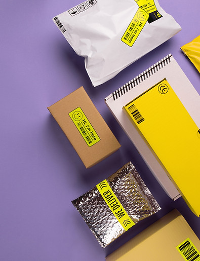 Colorful Packaging Display