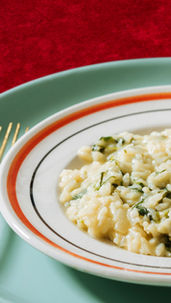 Italian Risotto alla Milanese (Saffron Rice)