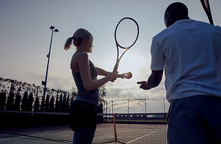 Tennis Training Session