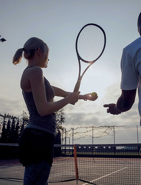 Cours de tennis