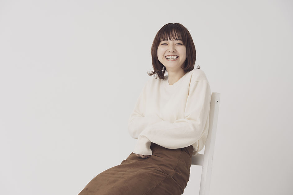 笑顔の女性