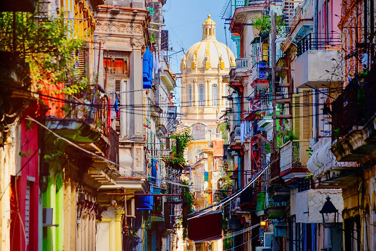 Colorful Urban Alley