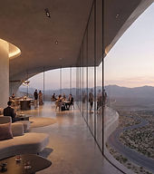 Modern Glass Lounge