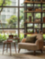 Design de interiores de lounge moderno