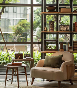 Moderne Lounge-Innenarchitektur