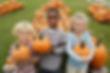 Kids with Pumpkins