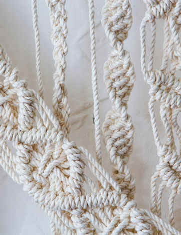 Macrame Texture Pattern