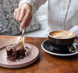Café et gâteau