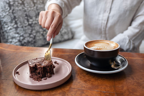 Café et gâteau