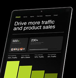 Marketing Dashboard Display