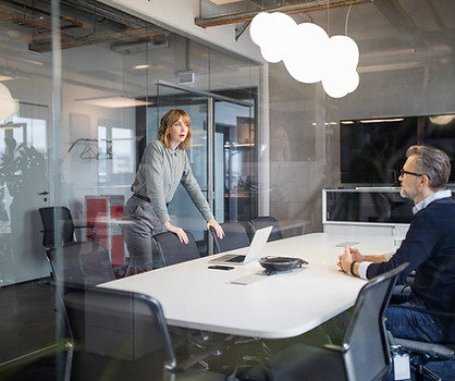 Office Meeting Discussion
