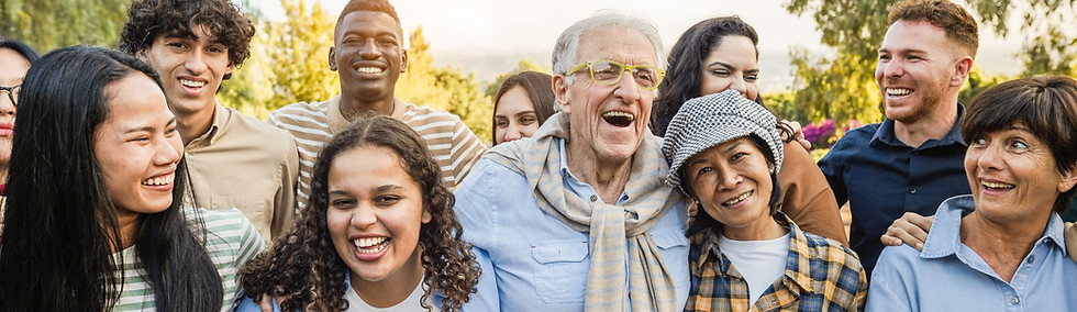 Group Enjoying Outdoors