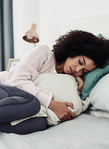 Hugging a Pillow