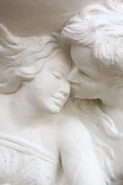 Romantic Sculpture Close-Up