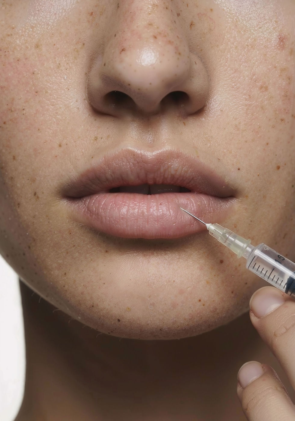 Procedimento de Injeção Labial